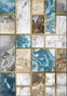 Mijölnir CT-5096 Juego de Alfombrillas de Baño 2 Piezas Poliéster Antideslizante Antibacteriano Lavable a Máquina 40x60cm 60x100cm